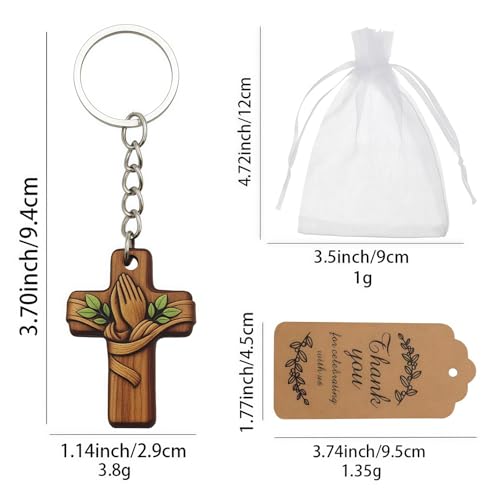 Keychain Pocket Crosses with Bags and Cards 1
