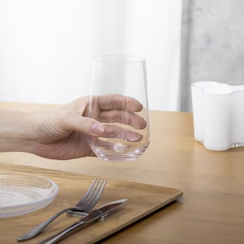 Iittala Essence Tumbler, Glass, Clear, Pack of 2 55 cl Transparent