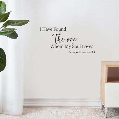 iinuu Bible Verse Wall Stickers Set, 7 Inspirational Scripture Wall Decals with Faith & Blessing Quotes, Christian Wall Art for Home, Bedroom, Nursery, Office or Church Decor Bible Verse Set