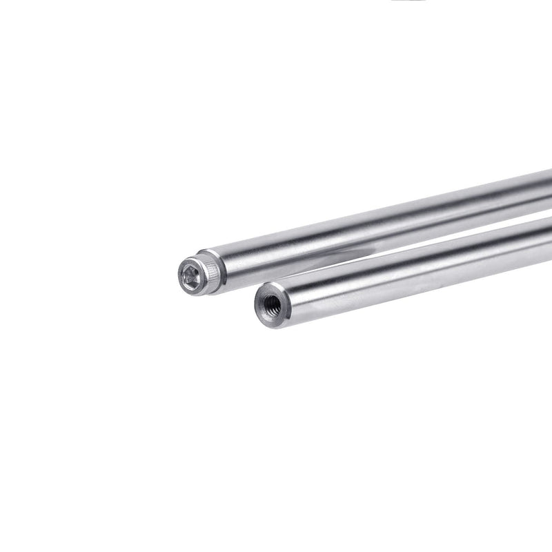 [Australia - AusPower] - [2pcs/Pack] Linear Motion Rod Shaft Guide, 2PCS End Hollow Linear Steel Rods with Screws for 3D Printer and CNC Machine (Inner Hole Dia 3mm) (End Hollow Inner Hole Diameter: 3mm, 6 x 600mm) End Hollow Inner Hole Diameter: 3mm 