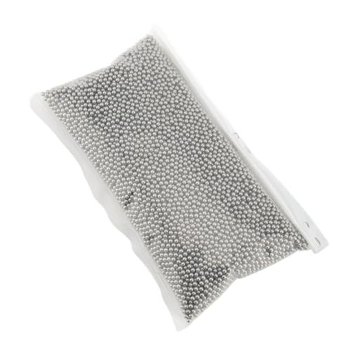 Jewelers Polishing Beads Stainless Steel Multifunctional Round Jewellery Polishing Beads for Removing Burrs Removal Drop Media (2 mm) | Stainless steel precision balls as a polishing medium for deburring and shining gold jewelry in tumbler polishers 2mm