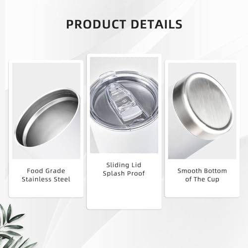 Christian Gifts for Women,Faith Affirmation Stainless Steel Coffee Tumbler Travel Mug Water Bottle for Mom Wife Jesus Religious Gift 20oz Faith