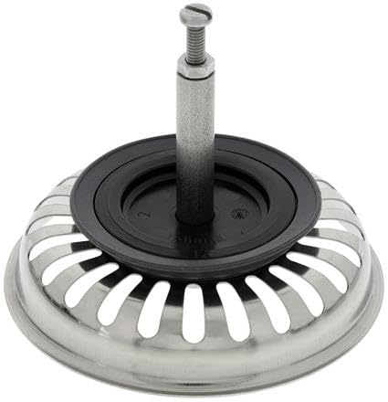 Blanco sieve basket with spigot for eccentric operation stainless steel, 8,2 cm | Diameter = 82 mm (24 slots) VI | Diameter 8.2 cm Single