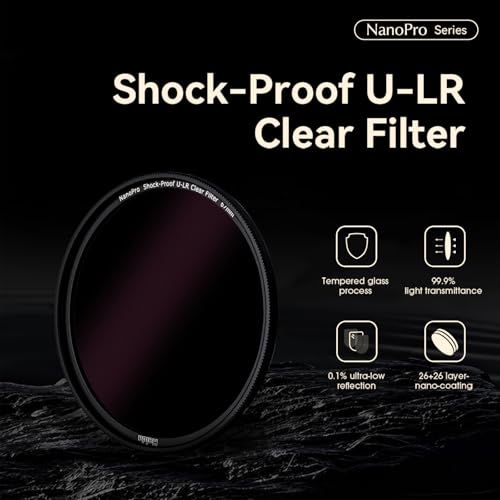 Haida NanoPro Shock-Proof U-LR Clear Filter(82MM) 82MM