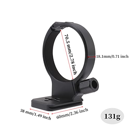 Run Shuangyu Tripod Mount Ring for Sigma APO 70-200mm F2.8 II EX DG Macro HSM 71mm