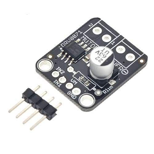 Hailege 2pcs DRV8871 DC Motor Drive Module for DC Brush Motor DC Drive Breakout Board H Bridge 6.5V-45V 3.6A Max for PWM Control