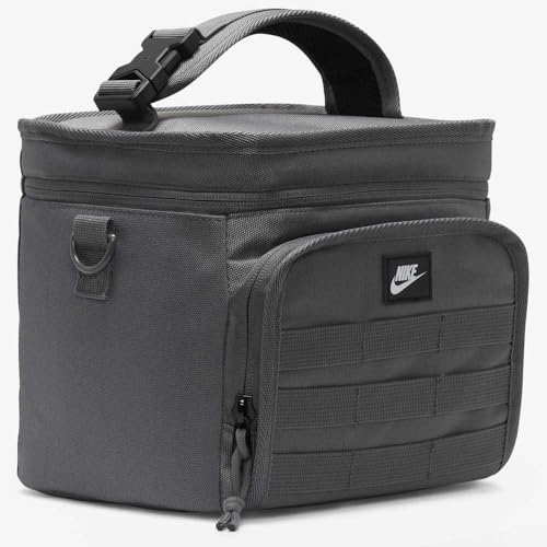 Nike Futura Sport Smoke Grey 9A2993-M19 Insulated PEVA lining Lunch Bag (Smoke Grey) One Size