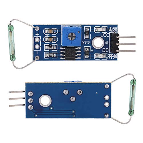 4pcs/set Reed Sensor Module Magnetic Switch Module DIY Kit Normally Open for