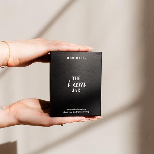 anointed. i am Jar for Women | 55+ Scripture Affirmation Cards, Faith Gift