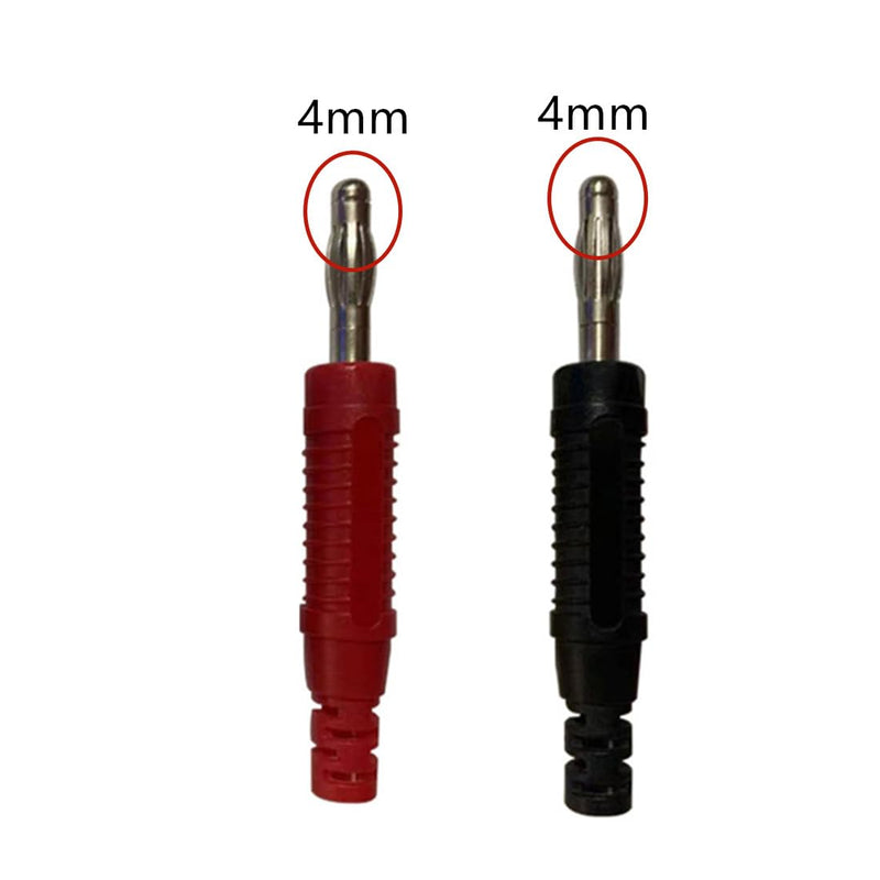 [Australia - AusPower] - 4mm Banana Plugs Solder DIY Banana Plug Male Connectors Adapters for Multimeter Test Leads Probes-10 Pcs 