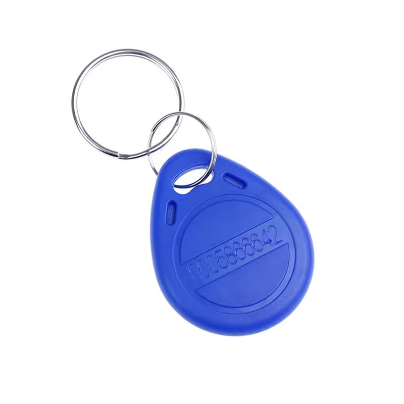 [Australia - AusPower] - 100 Pack Blue EM4100 Keyfobs - 64Bit Read Only RFID 125Khz Key Fobs for Access Control, Attendance, and Identification 