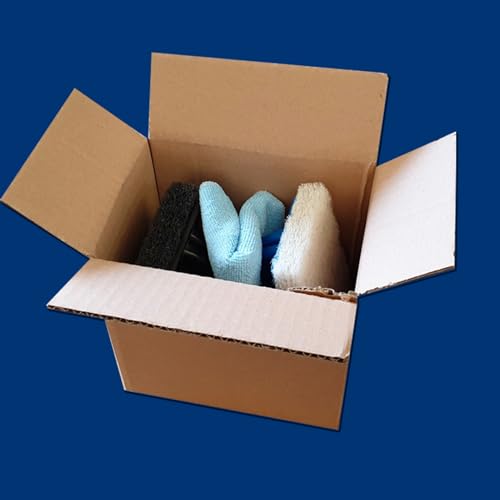 LTP Cleaning Pack3- Contains White pad with Handle, Black Pad with Handle and a Microfibre Buffing Cloth - LTP/CP/3 LTP Cleaning Pack 3