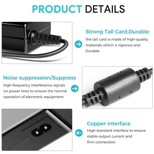 KFD 24V Power Supply Adapter for ELEGOO Mars 4/Mars 3 Pro MSLA Resin 3D Printer 9K LCD, Mars 4 Max/Ultra MSLA 6K ORTUR Laser Master 2 S2 LU2-10A Laser Engraver Laser Charger Cable UK Plug PSU