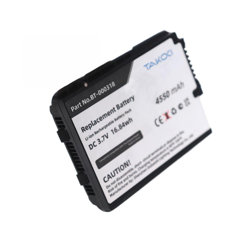 BT-000318 Replacement Battery for Zebra TC70 TC75 TC77 TC70X TC75X TC700H Barcode Scanner,Compatible with 82-171249-01 82-171249-02 BT-000318 BTRY-TC70X-46MA1-01