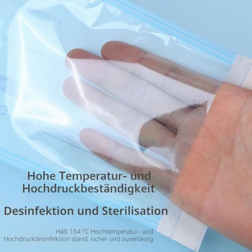 Sterilisation bag, self-sealing sterilisation bag, sealing sterilisation bag, disposable sterilisation bags, dental self-sealing sterilisation bag