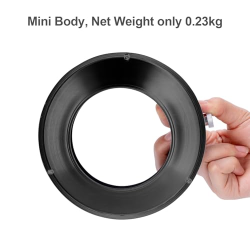 FOMITO Bowens Mount Adapter Ring, Speedring Converter for Studio Flash Strobes, Softboxes, Reflectors, Beauty Dishes and Light Modifiers, Durable Metal Construction (SN-13) Balcar to Bowens