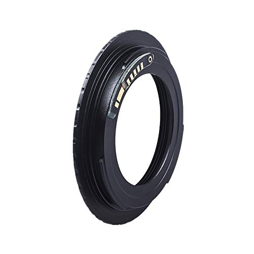 M42 to EF Lens Adapter,M42 (42mm) Screw Lens to Compatible with EF-S Cameras, fits EF1D, DS, Mark II, III,IV,1DC,1DX,D30,D60,10D,20D,20DA,5D,Mark II,Mark III,7D,Rebel XT,XTi,XSi,T1,T1i M42 to EF adapter