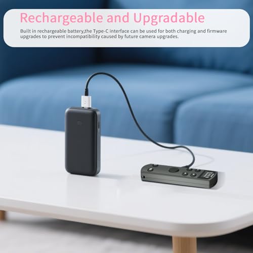for Canon Rechargeable Camera Remote Control,Wireless Shutter Release Rechargeable for Canon