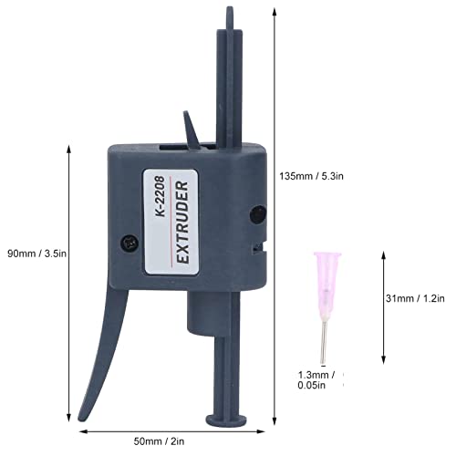 LiebeWH K2208 handheld solder paste dispenser with 1.3mm nozzle for precision PCB repair and flux glue dispensing