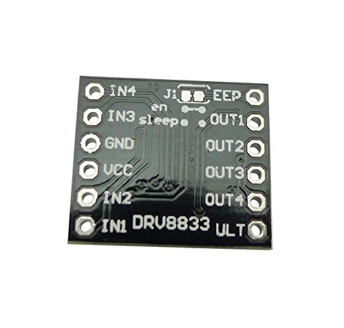 DRV8833 3-10V Dual H Bridge 1.5A 2-Channel Motor Drive Module 3PCS | motor drive module dc gear motor driver controller board motor drive board controller board for arduino