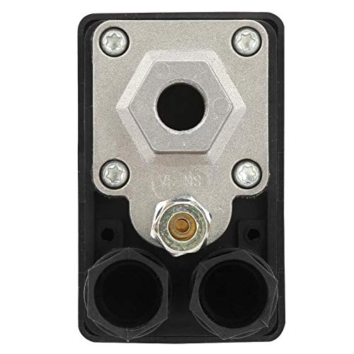 Air Compressor Pressure Switch, Pressure Valve Switch for Single Hole Air Compressor 0.4~0.7Mpa G1/4" 220V