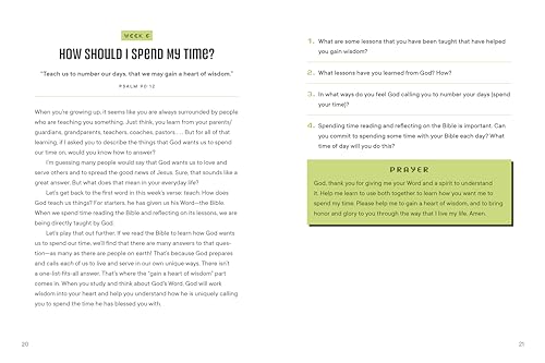 Preteen Devotional for Boys: 52 Weeks of Scripture and Guidance