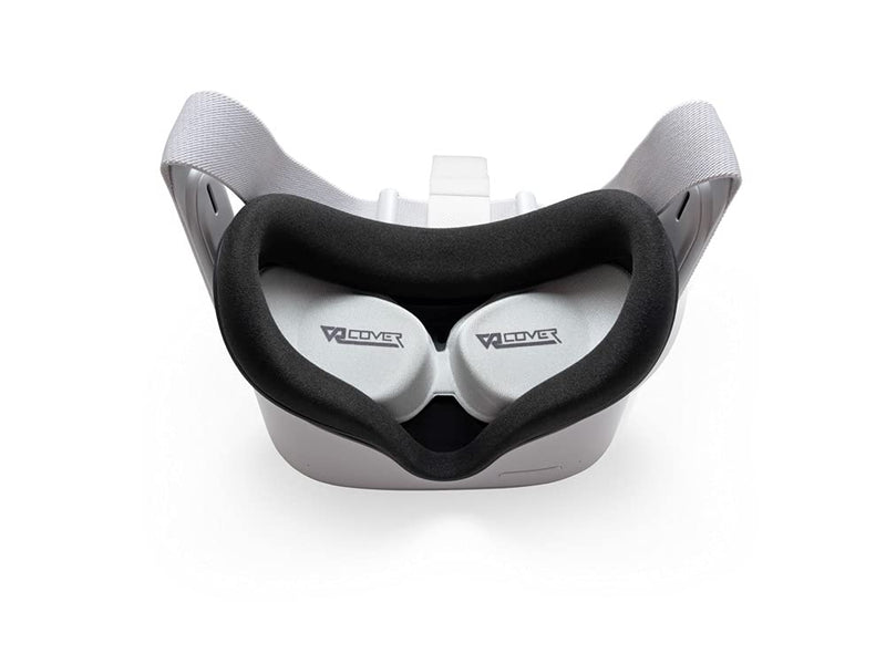 [Australia - AusPower] - VR Cover Lens Cover for Meta Quest 3, Quest 2, ﻿Pico Neo3 Link, Pico Neo3 Pro, and Pico Pro Eye (Light Grey) Light Grey 
