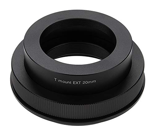 Fotodiox Lens Adapter Astro Edition - Compatible with T-Mount (T/T-2) Screw Mount Telescopes to Fujifilm Fuji G-Mount GFX Cameras for Astronomy, T2A-GFX
