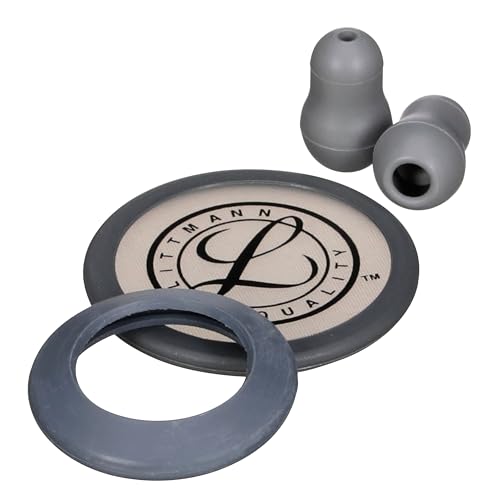 Littmann Replacement Parts Set for Classic II SE, 40005, Black | Contains small soft sealing snap-tight eartips and adjustable diaphragm. Only for Classic II SE