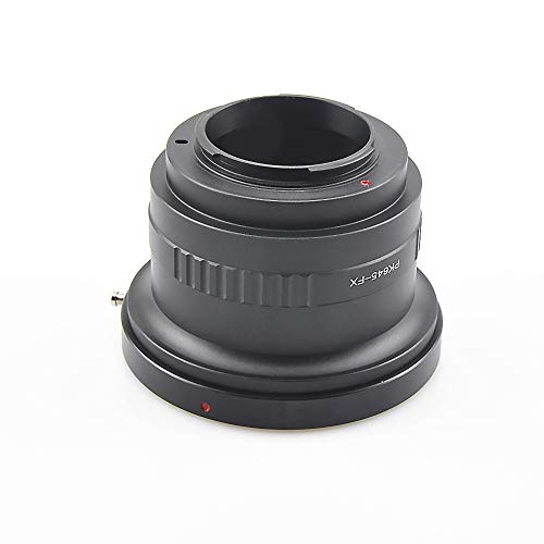Compatible with P645 PK645 Lens to F X Mount Cameras X100, X10,X-S1,X-Pro1,X-E1,XF1,X20,X100S Camera,PK645 to FX Lens Adapter for Camera Pentax 645 to FX adapter