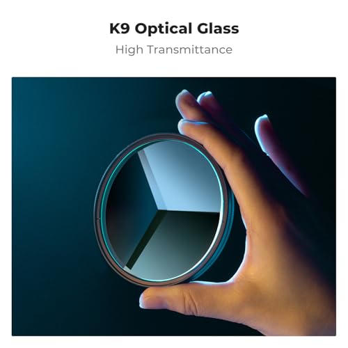 K&F CONCEPT 82mm Rotatable Triangular Prism Camera Lens Filter