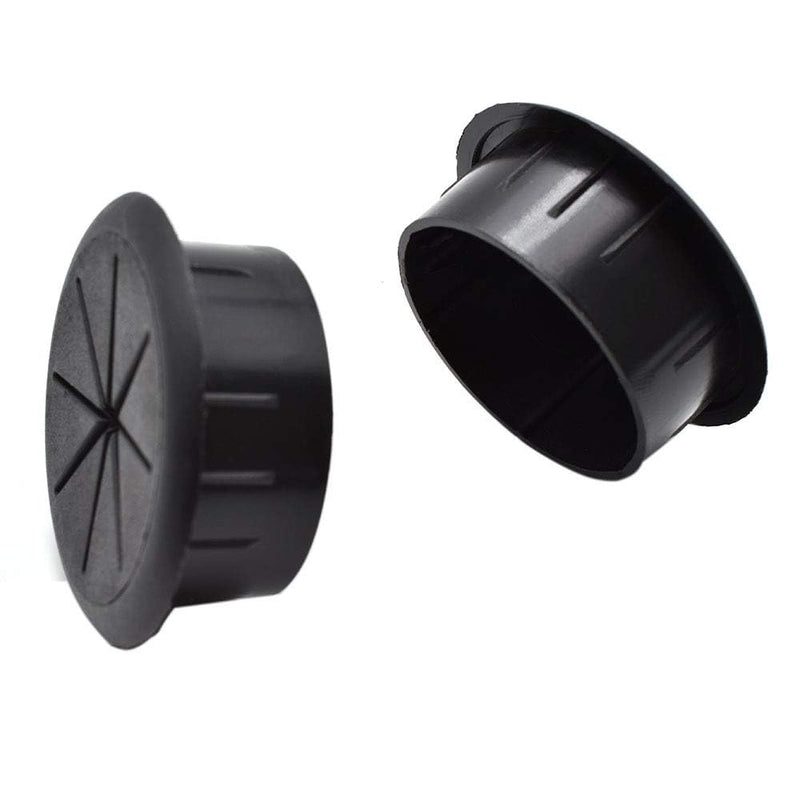 [Australia - AusPower] - 2 Inch (50mm) Flexible Desk Grommets Wire Cord Hole Cover Cable Organizer for Desktop Equipment Wiring Management and Protection 2 inch (50mm) 