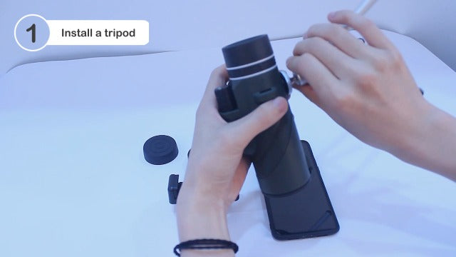 40X60 Monocular Telescope, High Power Monocular for Adults with Phone Adapter& Tripod& Hand Strap, Low Night Vision Monocular, Equipped with BAK4 Prism for Bird Watching and Traveling Concert Green