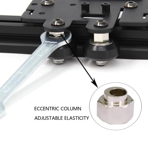 Upgrade Direct Drive Support Aluminum Plate with 4pcs Pulleys with Single Gear Extruder with Stepper Motor Kit for Ender 5 Series (Single Gear Extruder+Motor Kit) Single Gear Extruder+Motor Kit
