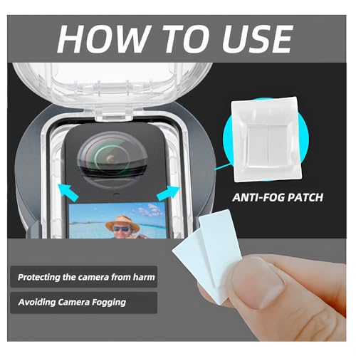 SHOOT Waterproof Case for Insta360 X5 Action Camera