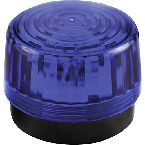 Velleman HAA100BN LED Flashing Security Light, 12V, Blue, 100mm