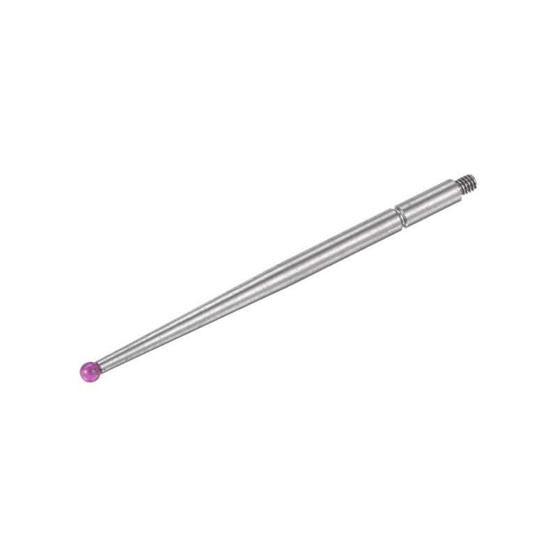 [Australia - AusPower] - sourcing map Contact Point for Dial Gauge 2 Diameter Ball Tip M2.0 x 0.4 Thread 1.75 Inches 