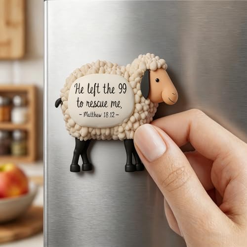 2D Flat Guardian Angel Fridge Magnet, Religious Heart Angel Refrigerator Magnet, Spiritual Decorative Magnet for Fridge Whiteboard Locker