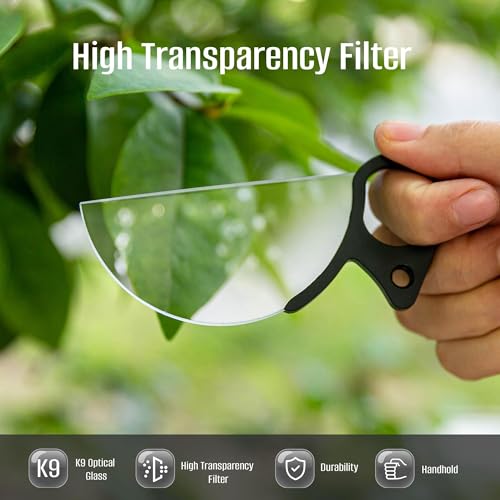 79mm Handheld Filters Split Diopter Special Effects Filters 79mm handheld half moon