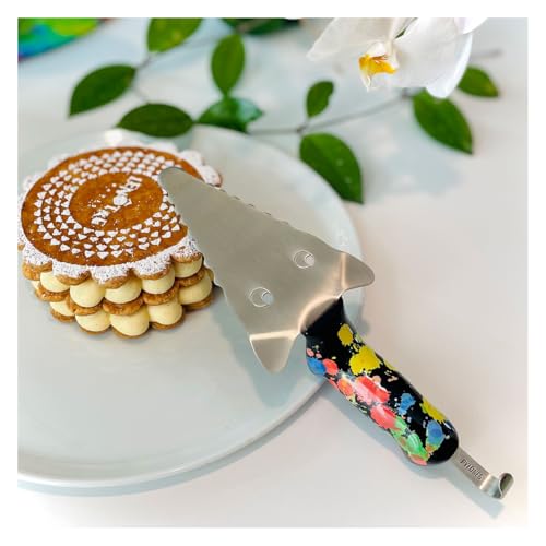 Pylones Filou Cake and Pie Server, Black
