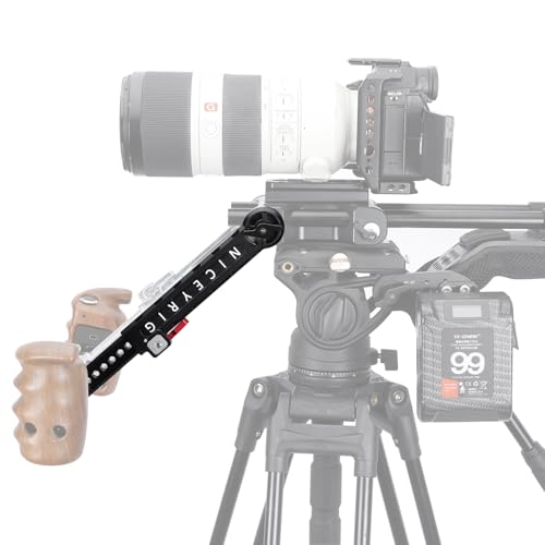 NICEYRIG Rosette Mount Extension Arm for DSLR 15mm Shoulder Rig Support-637
