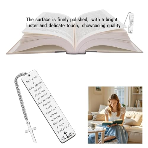 Christian Bookmarks,Bible Bookmarks Christian Gifts for Men Accessories