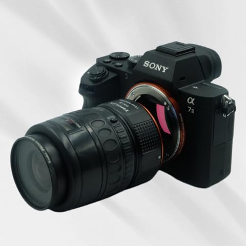 PHOLSY Lens Mount Adapter Compatible with Pentax K Lens and Sony E Camera Pentax K to Sony E