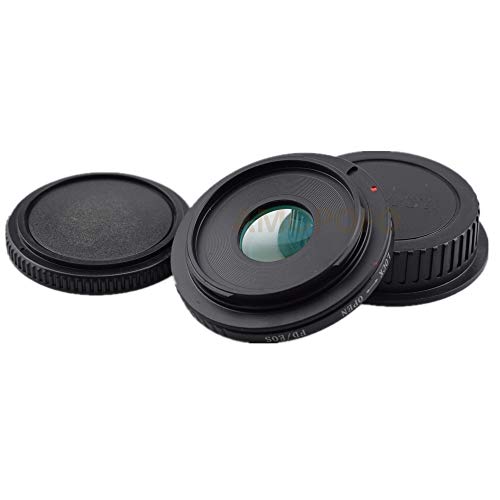 FD to EOS Adapter with Optical Glass,Compatible with for Canon FD Lens to & for Canon EOS (EF, EF-S) Mount SLR Cameras 7D 550D 500D 1000D 60D 50D, 40D, 30D, 20D, 10D 5D etc Canon FD to EOS adapter (with optical glass)