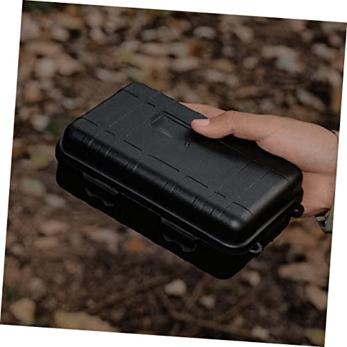 YARNOW survival storage box, waterproof shockproof hard case for camping hiking tools
