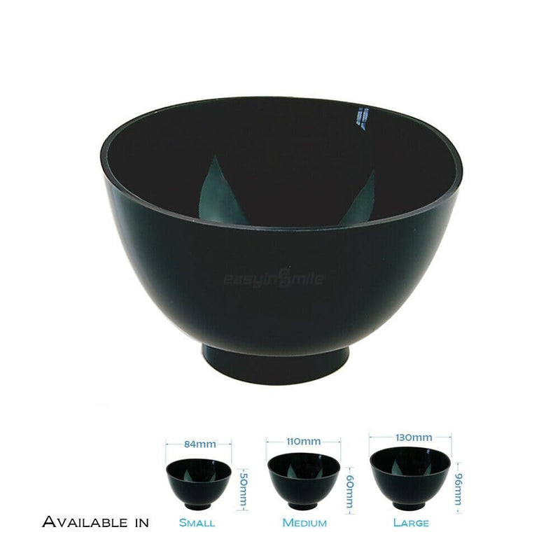 [Australia - AusPower] - Dental Lab Rubber Impression Mixing Alginate Bowl Flexible Durable Silicone Mixing Bowl for Alginate, Plaster Materials (S) S 
