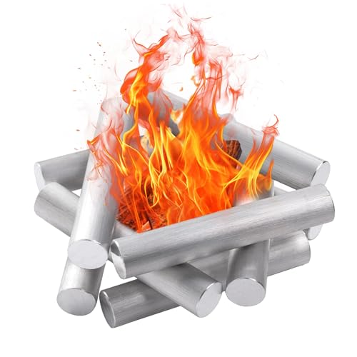 30-pack hiSpkNix 99% pure magnesium fire starter rods, 3.5 x 0.63 inch each
