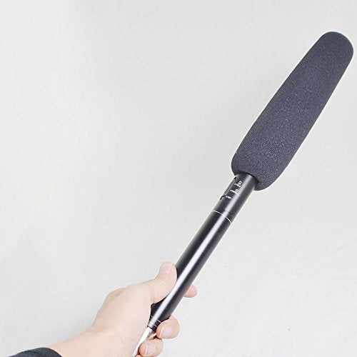 Ruittos Camera Microphone 14inch Long Shotgun Mic for Video Recording