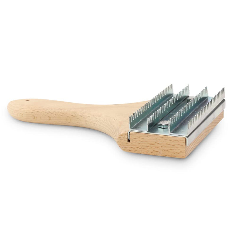 [Australia - AusPower] - BHA 8" Buffing Wheel Rake for Removing Residual Buff Compound, Single Handle 