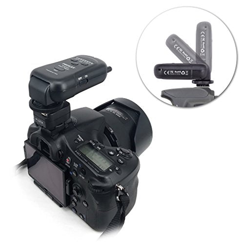 PHOLSY Wireless Flash Trigger Kit Remote Speedlite Trigger